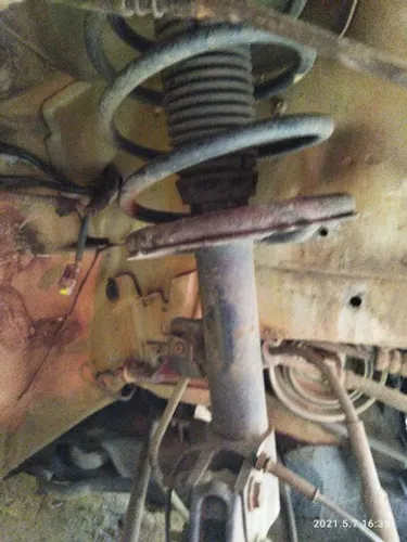 Conjunto suspensão, molas amortecedor e coxim Peugeot 307