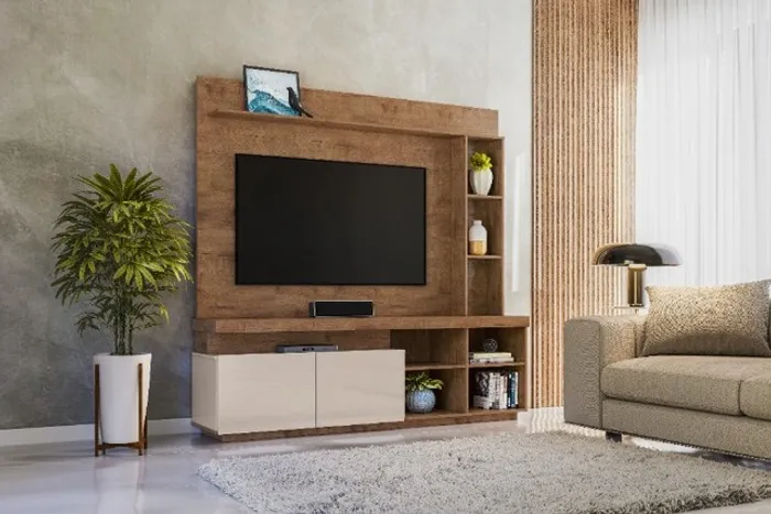 Linda Home Itália Espaço Para TV Até 60" ! Entrega + Montagem Grátis !