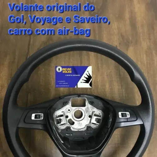 Volante original do Gol, Saveiro, carro com air-bag 