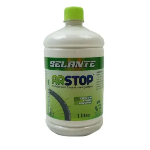 Líquido Selante Tubeless Arstop 1 Litro Pneu Bicicletas MTB Speed Vedação de Furo 3881
