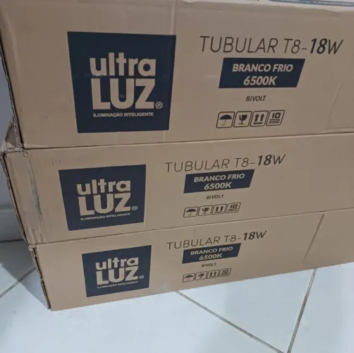 Super promoção!! Lâmpada tubular 1,20cm 6500k cx fechada
