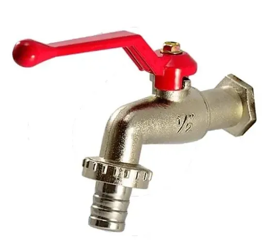Torneira Jardim 3/4×1/2 Esfera Metal Marca Stoc metais