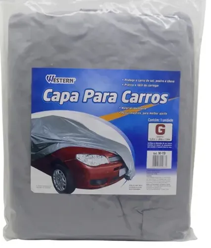capa para carros tam g 5,00x1,80x1,30m m-19 western