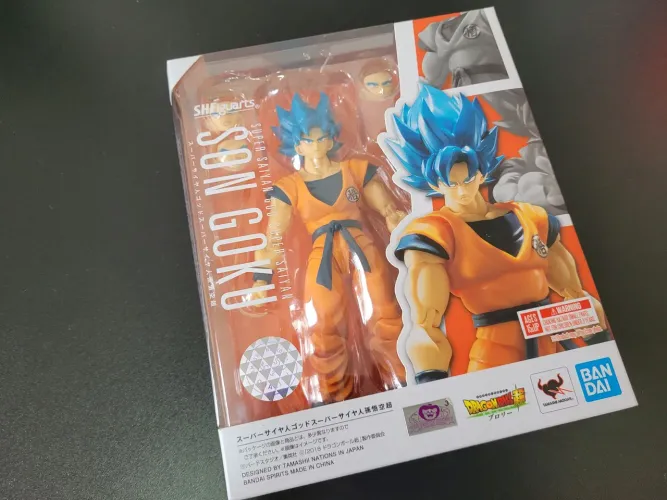 Son Goku Super Saiyan God Super Saiyan - Blue - SHFiguarts