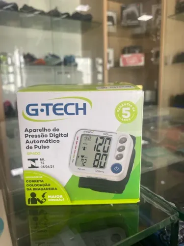 Aparelho de Pressão Digital Automático G-Tech GP400