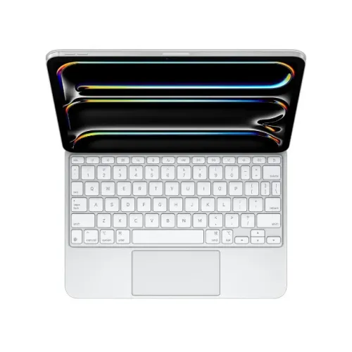 Magic Keyboard 11" iPad Pro M4 M5 Branco Apple Teclado iPad Novo Lacrado
