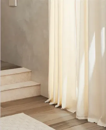 Cortina Zara Home Linho Lavado