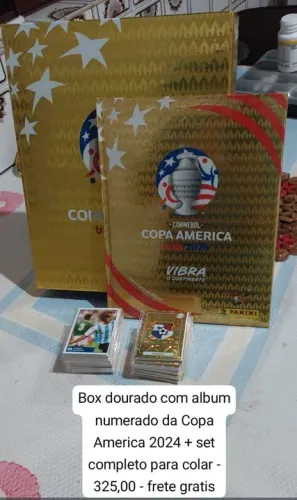 Box Copa América completo pra colar