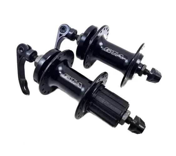 Par de Cubos GTA 32/36 Furos para Freios à Disco Cassete Com Rolamentos 8833