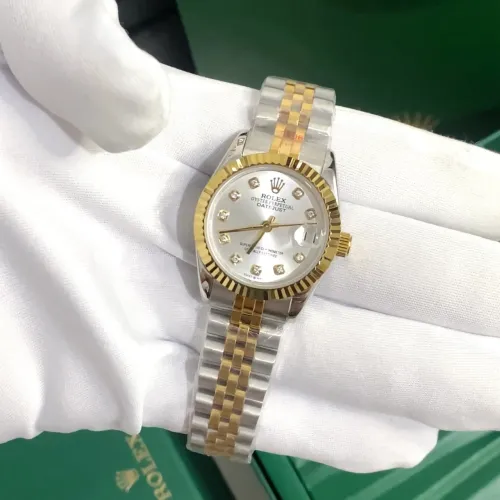 Relógio Rolex feminino automático de luxo