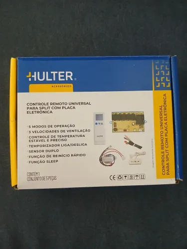 Placa universal para split com controle remoto 