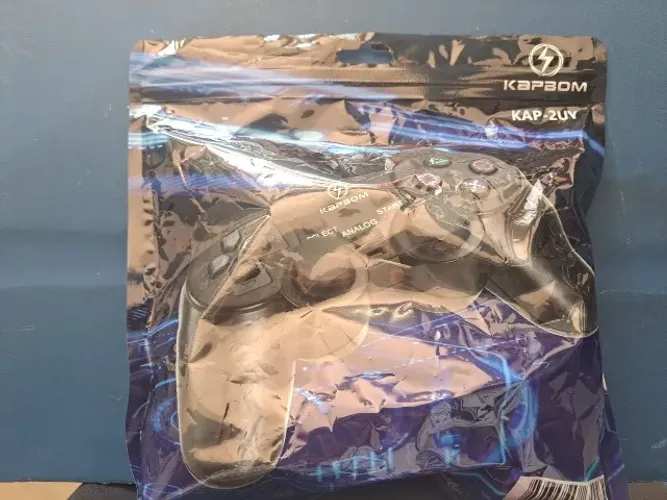 CONTROLE DE PS2 E PS3 KAPBOM KAP-2UY NOVO LACRADO FRETE GRÁTIS PARA MACEIÓ