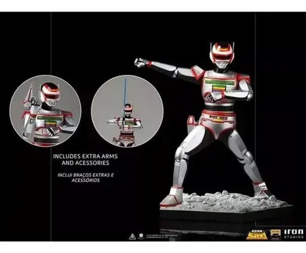 Iron Studios - Jaspion 1/10 - Nova / Lacrada