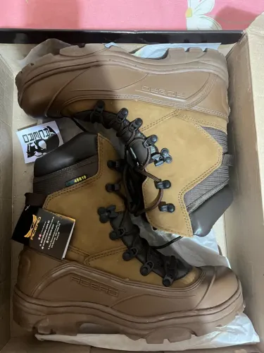 Bota Acero Tática Militar Couro Cano Alto Nova
