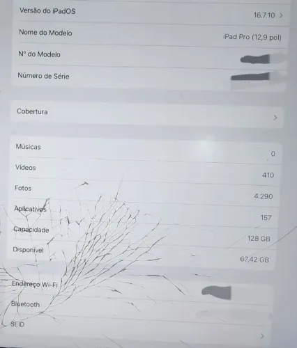 Ipad pro 12,9 128gb 