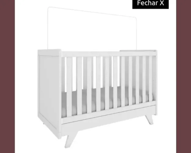 Berço novo grátis colchão 