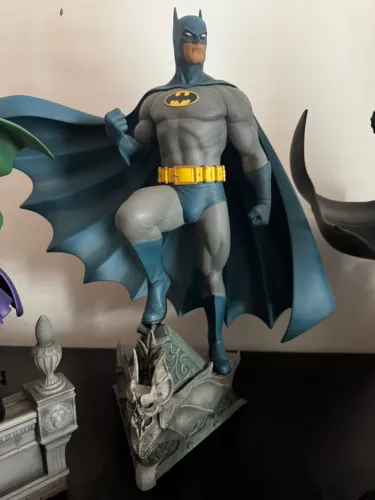 sideshow batman super power twetter head n iron studios