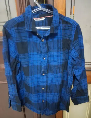 Camisa xadrez infantil 