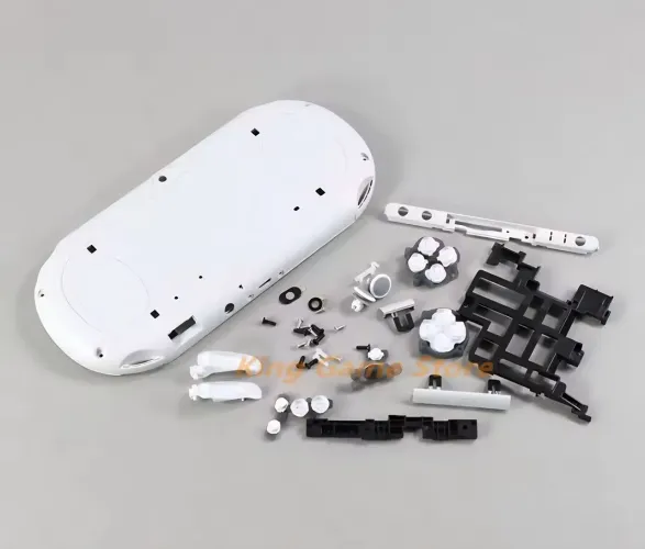 Ps vita slim Carcaça e botões completos branco paralelo