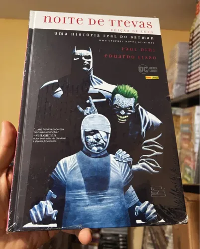 Batman noite de trevas capa dura lacrada