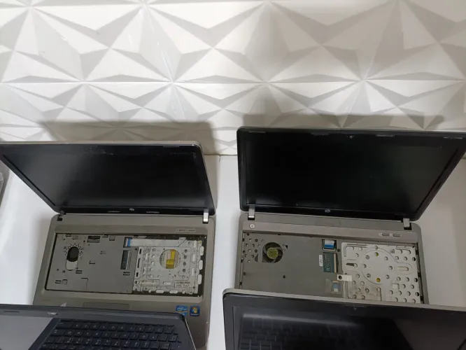 Lote de 4 notebooks 3 hps 1 CCE Win no estado 