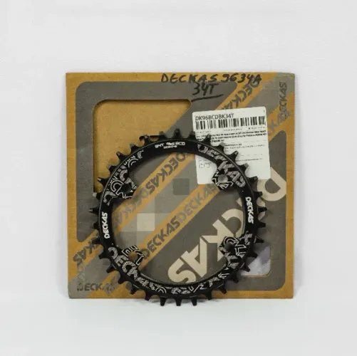 Coroa Deckas 34t Bcd96 Assimétrico Narrow Wide M9000 M8000 M7000 