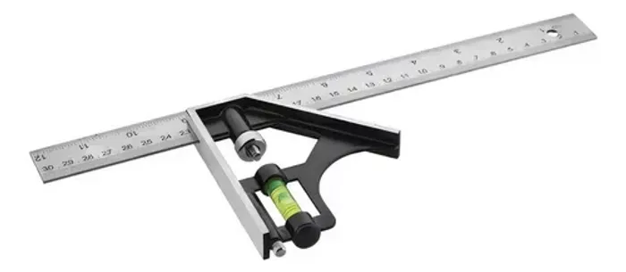 ESQUADRO COMBINADO WORKER 12POL 300MM