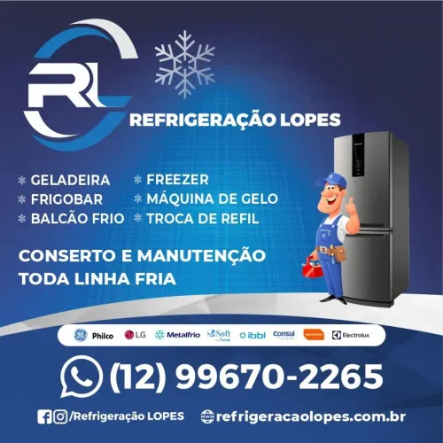 Conserto de geladeira Brastemp Consul Electrolux 