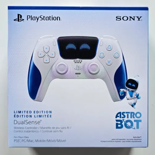 Controle Dualsense PS5 Edição Especial Astro bot joyful Lacrado 