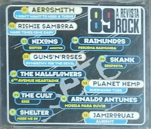 CD 89 A Revista Rock - nº 7