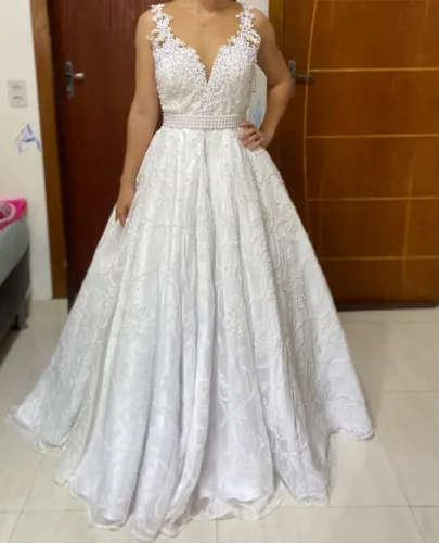 Vestido de noiva tamanho P