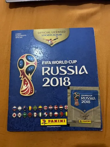 Álbum de Figurinhas Copa do Mundo Rússia 2018
