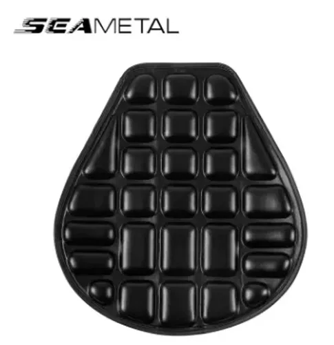 Almofada De Assento p/ Banco de Moto Motocicleta Bike Conforto em Couro PU e Gel z970