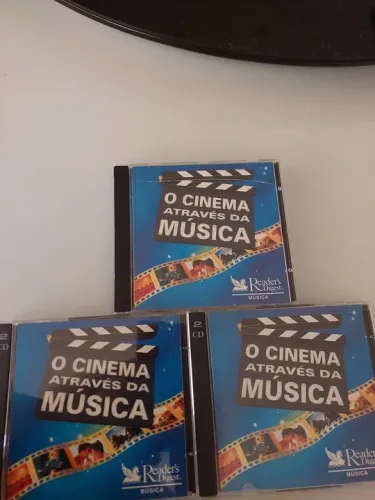 Coleção cds "O cinema através da música "