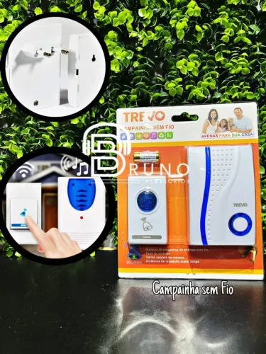 Campainha Interfone Sem Fio 