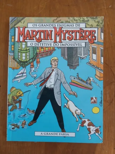 Gibis Martin Mystere 5 revistinhas do detetive oportunidade colecionáveis