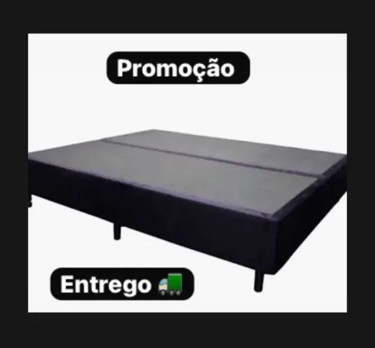 Cama box suporte king hoje