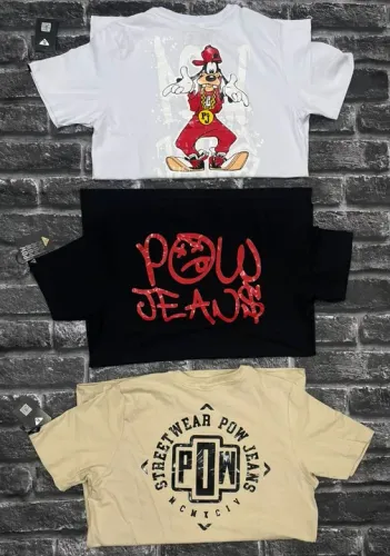 Camisas POW Jeans - peças 100% originais venha garantir a sua