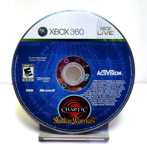Chaotic: Shadow Warriors Xbox 360 Original Leia a Descrição