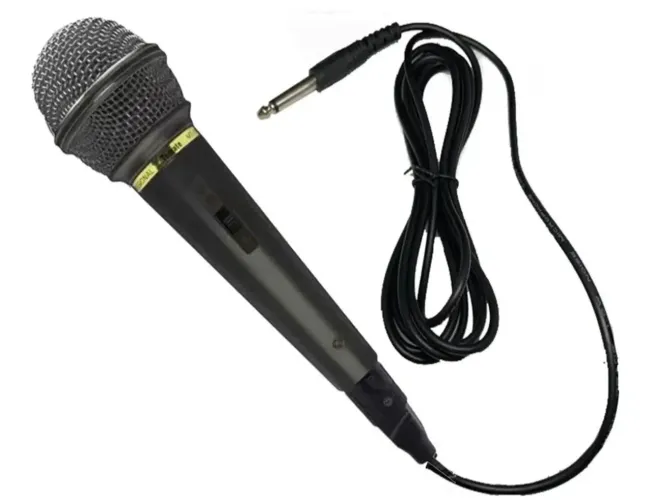Microfone com Fio Profissional Novo