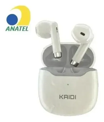 Fone Bluetooth (Sem Fio) Kaidi tws Smart Touch V5.1 Kd-771 branco