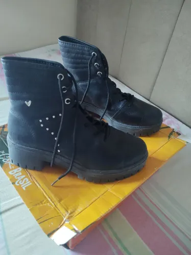 Botas Coturno Femininas - Black