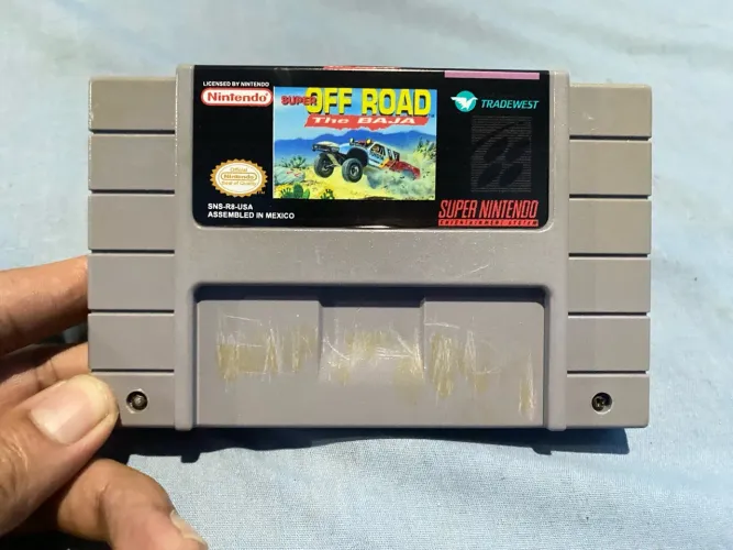 Cartucho Super Nes: Super off-Road The Baja