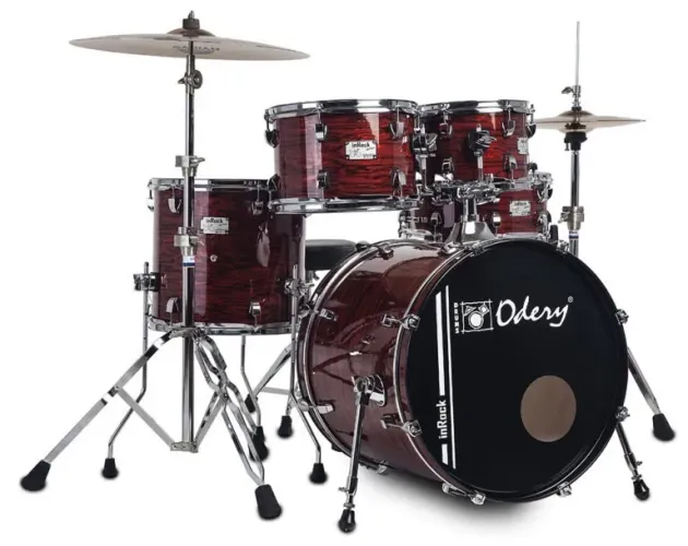Bateria Odery InRock 5 Peças - Novo