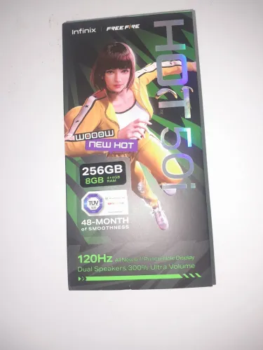 Infinix HOT 50! Edição Free Fire