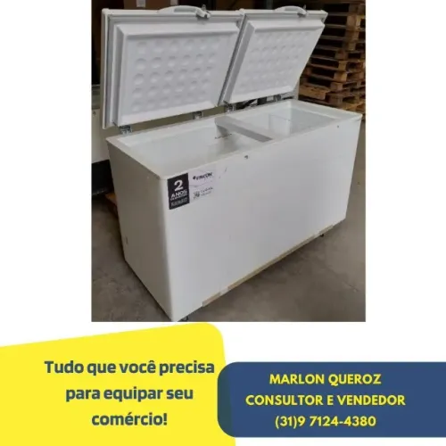Freezer Horizontal Tampa Cega Fricon