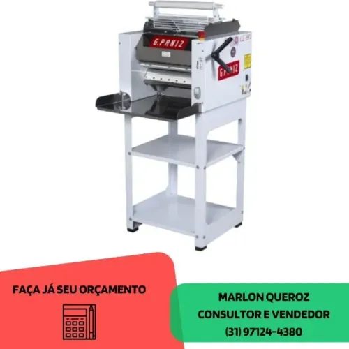 Cilindro de Padaria 39CM Bivolt 7KG de Massa Novo