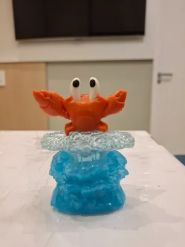 Miniatura do Caranguejo Sebastião de A Pequena Sereia - Disney 
