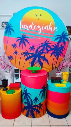 Pegue e monte Festa Tropical tardezinha
