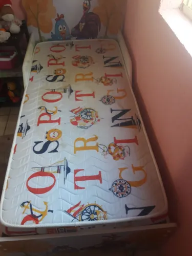 Cama Infantil Decorada com colchão
